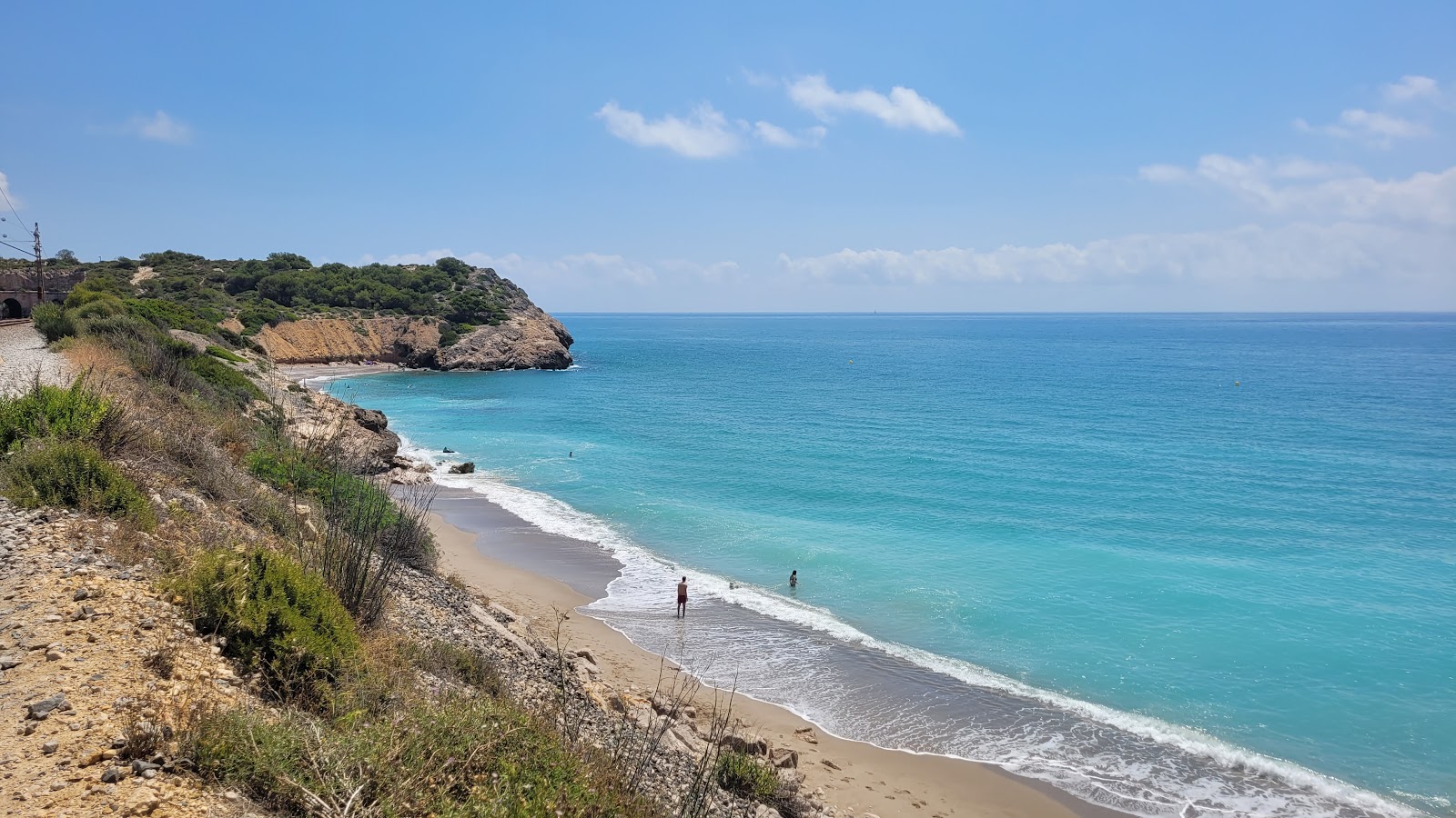 Photo de Platja de l'Home Mort zone des équipements