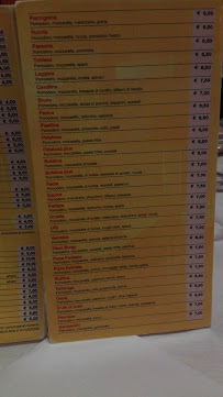 Restaurant Trattoria da Paola à Galta (le menu)