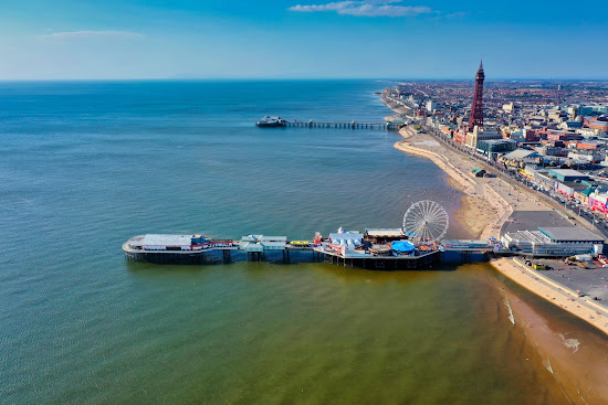 Plage de Blackpool