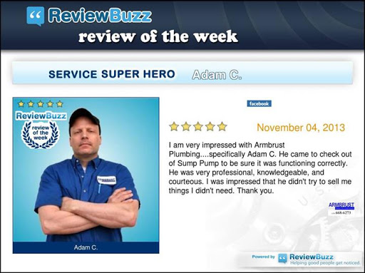 Plumber «Armbrust Plumbing, Heating & Air Conditioning», reviews and photos, 381 S Main Pl, Carol Stream, IL 60188, USA