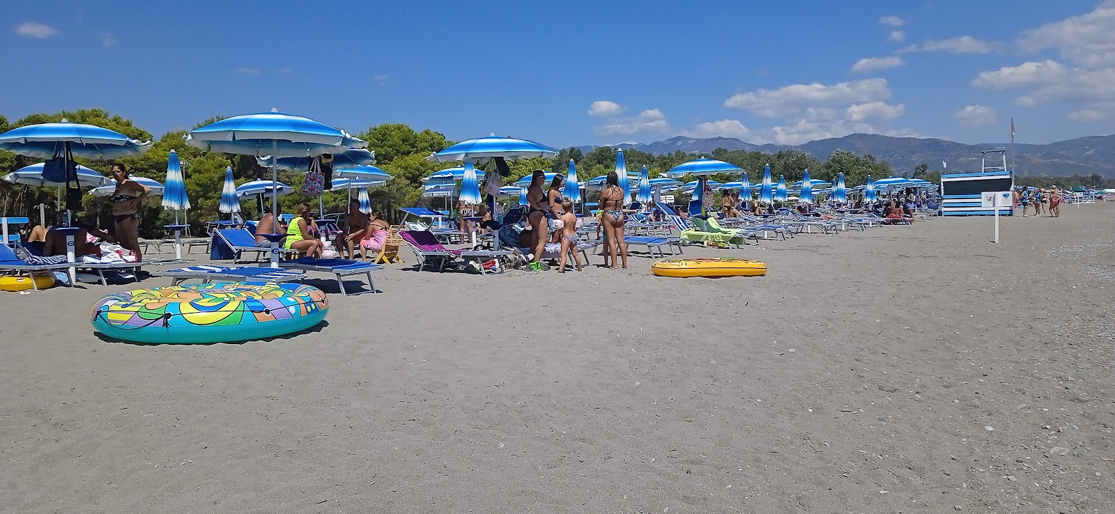 Spiaggia Pineta di Sibari'in fotoğrafı - tatil için iyi evcil hayvan dostu nokta