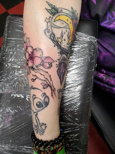 Explore dog tattoo ideas, creative tattoo ideas in Fort Dodge, available at Black Diamond Tattoo Studio