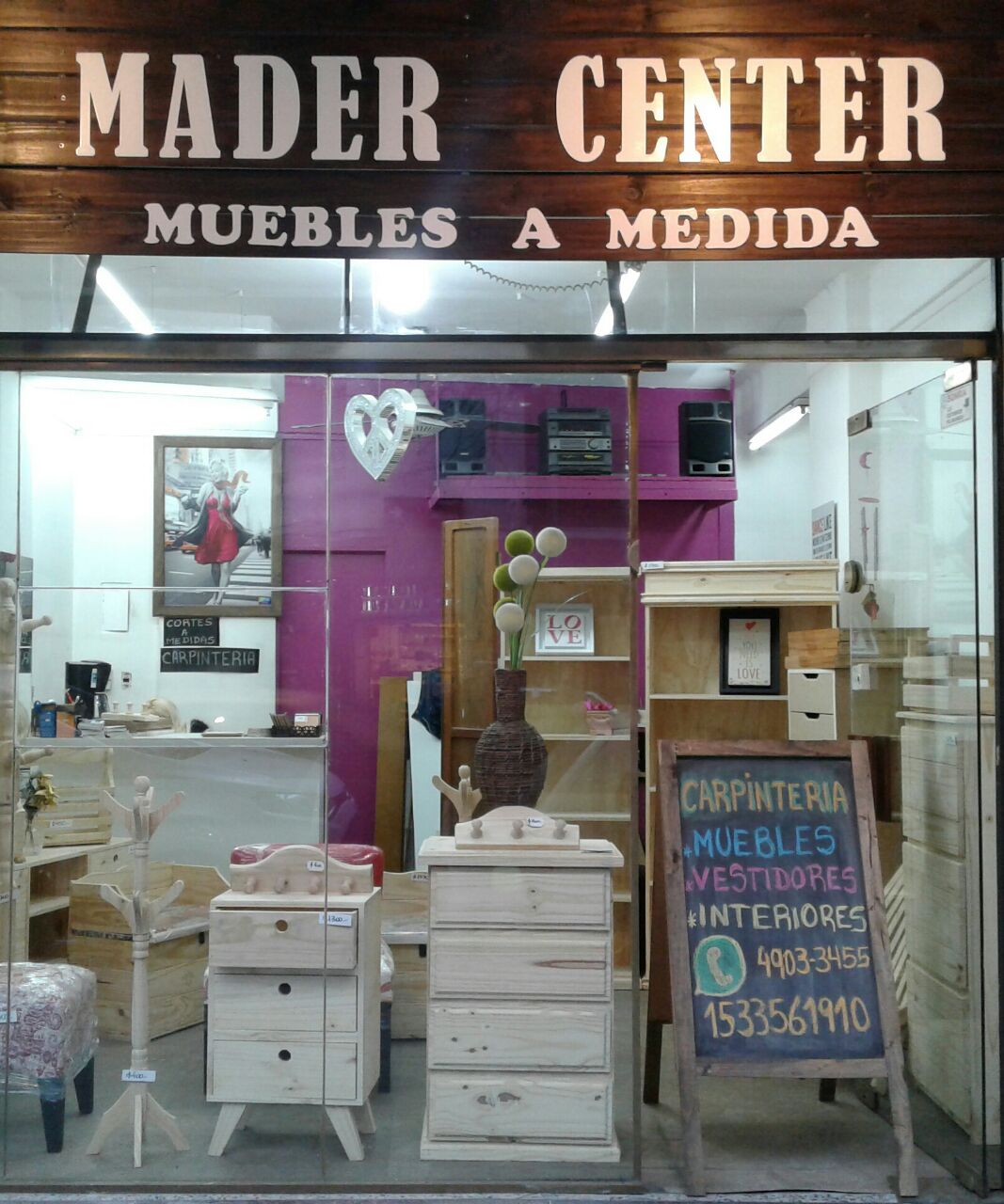 Carpintería Mader Center