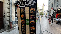 Made burger à Angers carte