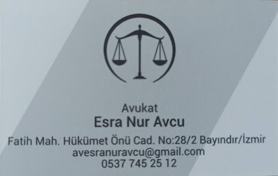Avukat Esra Nur Avcu