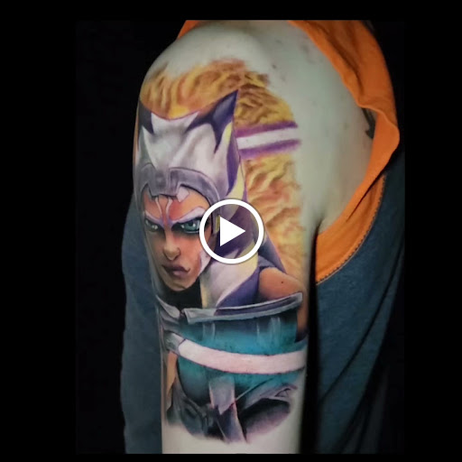 Explore oyster tattoo ideas, creative tattoo ideas in Buford, available at Inked Arts Tattoo Studio