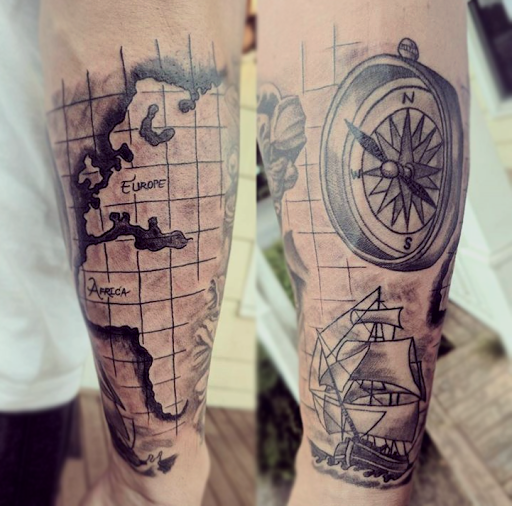 Explore beautiful disaster tattoo ideas, creative tattoo ideas in Renton, available at Sacred Soul Tattoo