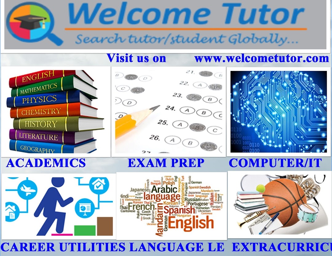 Welcome Tutor- Connects Tutors Students Globally