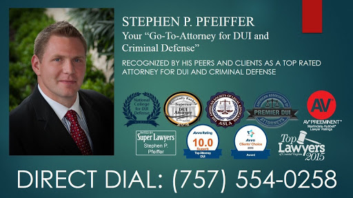 Criminal Justice Attorney «Stephen P. Pfeiffer», reviews and photos