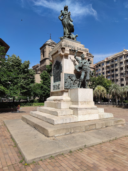 Lugar de interés histórico – Monumento a Agustina de Aragón – Zaragoza