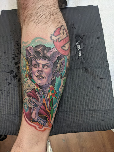 Explore side of the hand tattoo ideas, creative tattoo ideas in Bethlehem, available at Raygun Samurai Tattoo