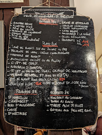 Menu / carte de Le Gavroche Bar à vins à Paris