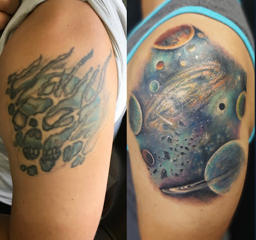 Explore tattoo ideas womens thigh, creative tattoo ideas in Los Alamitos, available at Mr. Inkwells Classy Tattoos