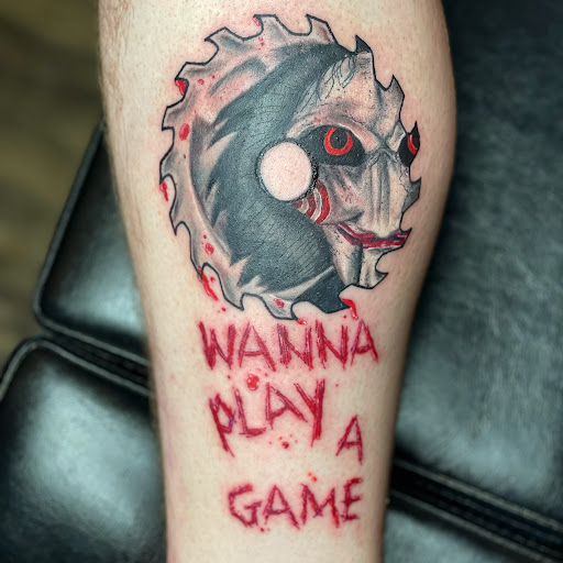 Explore dog paw tattoo ideas, creative tattoo ideas in Jonesboro, available at Gallery Of Ink Tattoo Shop