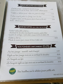 Restaurant français La Grolle à La Clusaz - menu / carte