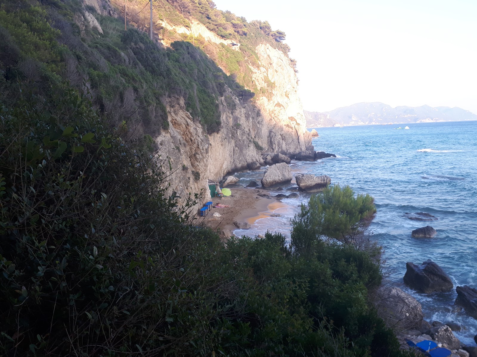 Foto de Myrtiotissa beach localizado em área natural