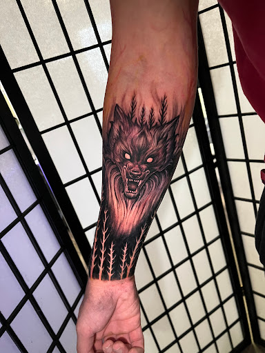 Explore traveling tattoos ideas, creative tattoo ideas in Modesto, available at Dying Art Tattoo