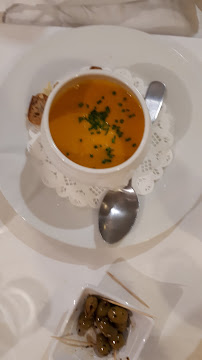 Soupe de potiron du Restaurant français La Ferme Saint-Michel à Le Mont-Saint-Michel - n°10