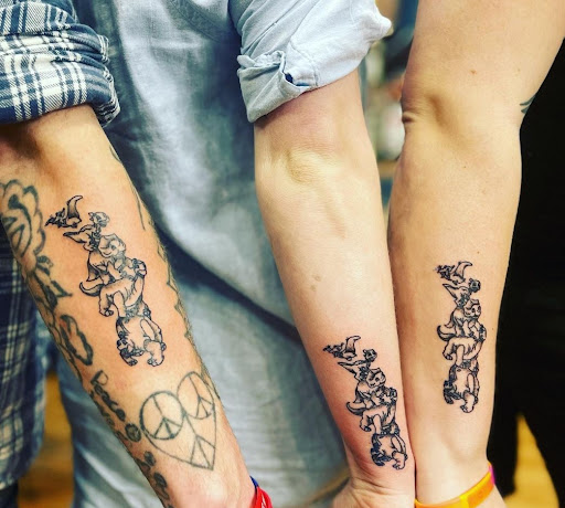 Explore mom tattoo ideas for men, creative tattoo ideas in Belgrade, available at The Loyal Sparrow Tattoo and Piercing