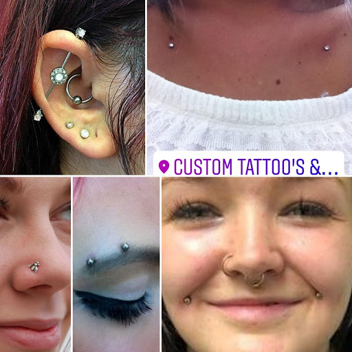 Explore minimalist cat tattoo ideas, creative tattoo ideas in Elko, available at Custom Tattoos and Body Piercing Studio