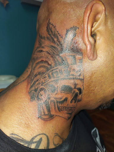 Explore tattoo ideas for dead dog, creative tattoo ideas in Odessa, available at Little Dragon Tattoos Studio