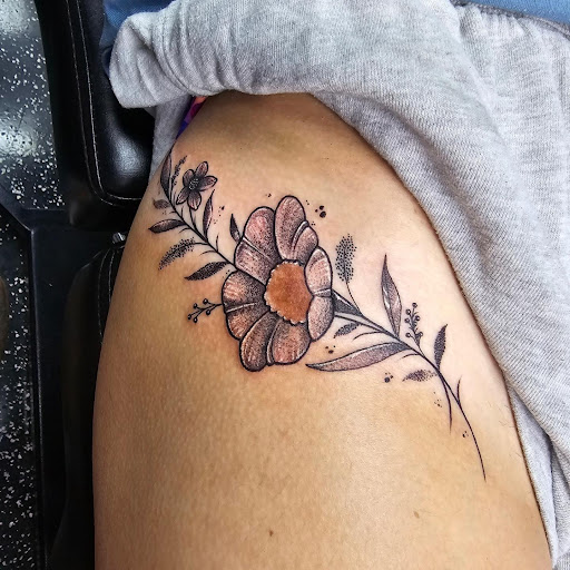 Explore tattoo ideas on collar bone, creative tattoo ideas in Fort Myers, available at Loyal 2 The Coil Tattoos & Piercings (Edison Mall Location Entrance F)