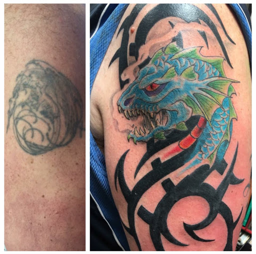 Tattoo Shop «Nine Lives Tattoo», reviews and photos, 61 N Holladay Dr, Seaside, OR 97138, USA
