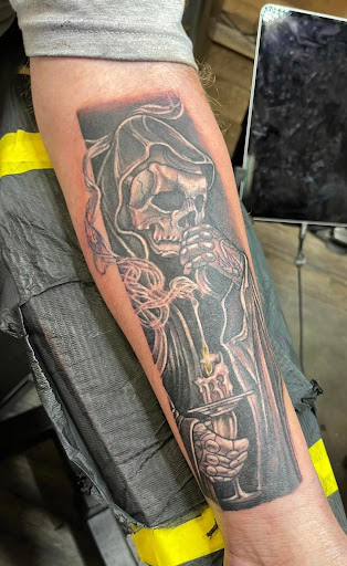 Explore jessica tattoo ideas, creative tattoo ideas in Rehoboth Beach, available at Homeward Tattoo and Body Piercing