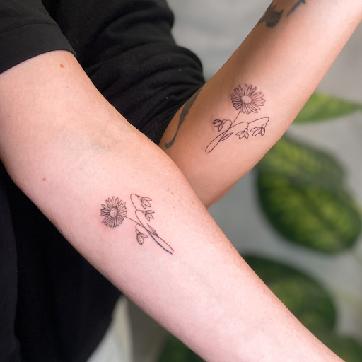 Explore deer tattoo ideas, creative tattoo ideas in Los Alamitos, available at Mr. Inkwells Classy Tattoos