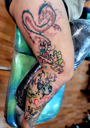 Explore my hero academia tattoo ideas, creative tattoo ideas in Benton, available at Spectrum Tattoo