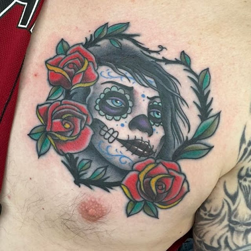 Explore plumeria tattoo ideas, creative tattoo ideas in Grove City, available at Tattoo 62