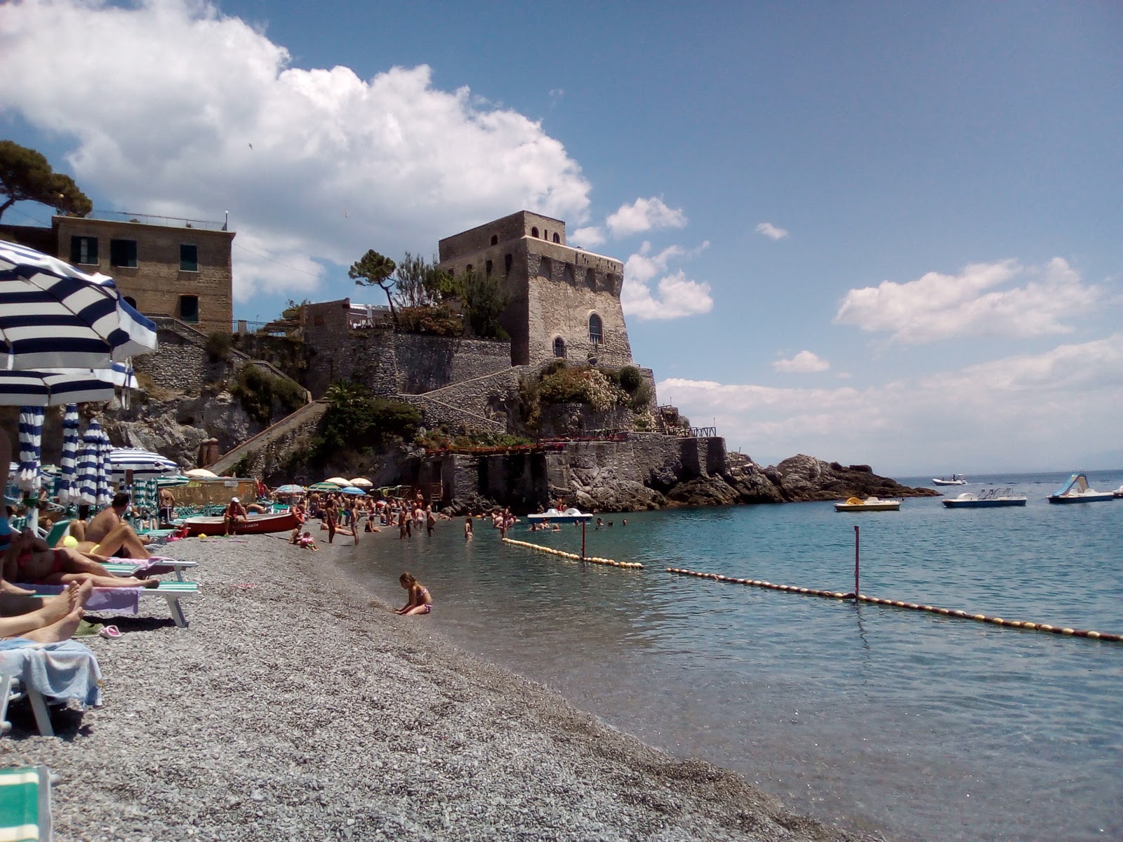 Photo de Plage d'Erchie avec un niveau de propreté de très propre