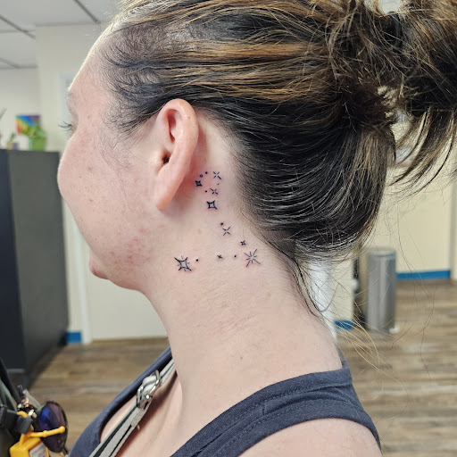 Explore fine line tattoo ideas for guys, creative tattoo ideas in Traverse City, available at Pinups & Needles