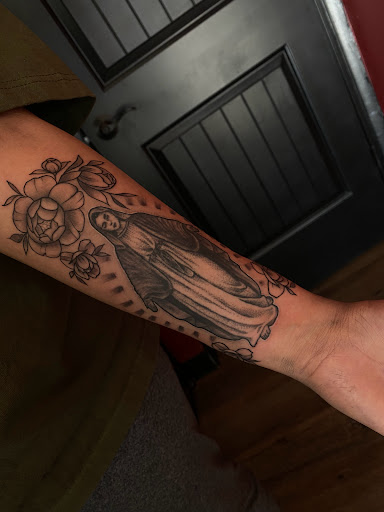 Explore indian chief tattoo ideas, creative tattoo ideas in Idaho Falls, available at Sinner Tattoo Studio