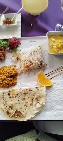 Thali du Restaurant indien Aux Indes à Lille - n°4