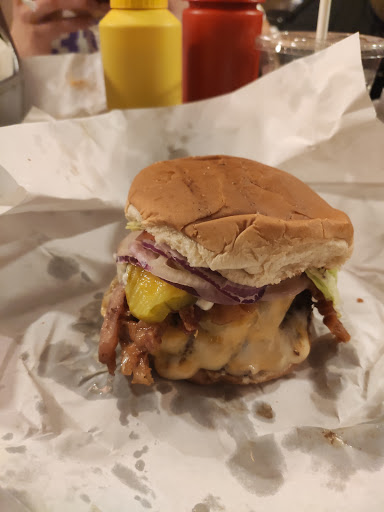 Vegan hamburgers in New York