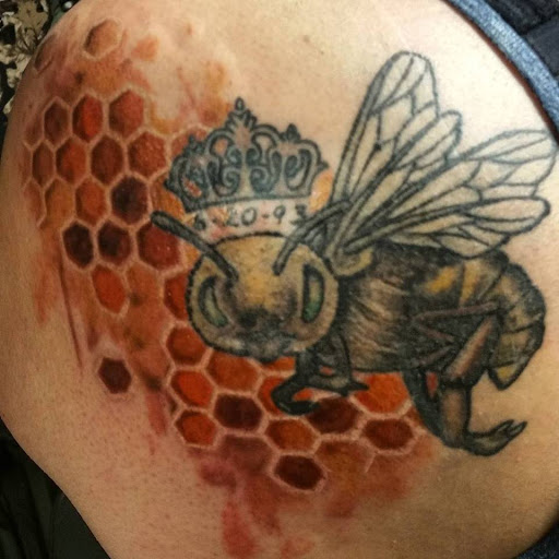 Explore karol g tattoo ideas, creative tattoo ideas in Emporia, available at Mauds Tattoo Company