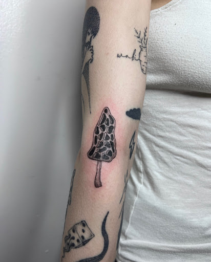 Explore neck tattoos for women ideas, creative tattoo ideas in Milwaukee, available at The Skin Museum