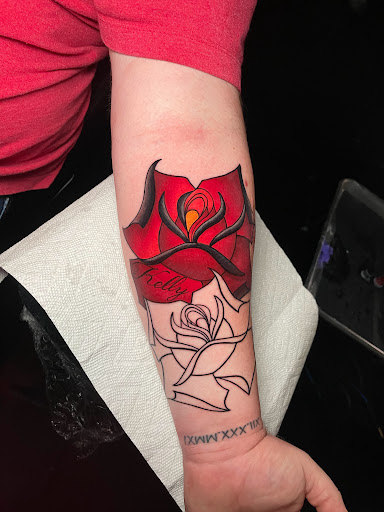 Explore knowledge tattoo ideas, creative tattoo ideas in Hartselle, available at Kingdom Minds Ink