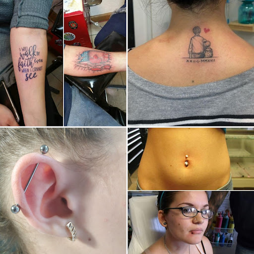 Explore knuckle tattoo cover up ideas, creative tattoo ideas in Elko, available at Tom Custom Tattoos and Body Piercing Studio