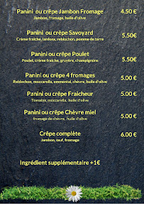 Menu / carte de Le Snack du Bonheur à Anlhiac