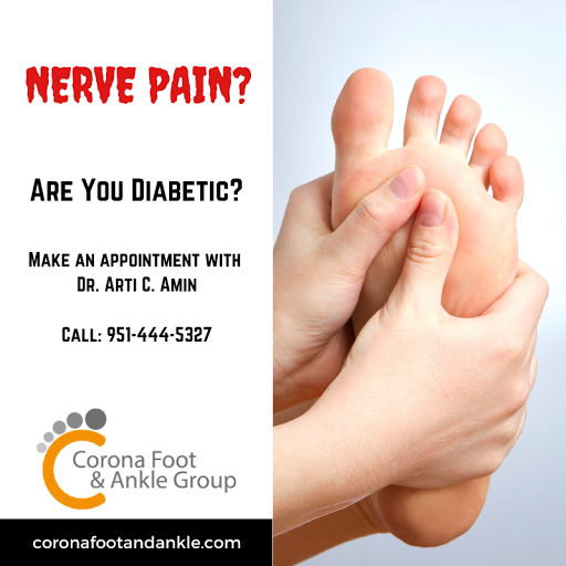 Corona Foot and Ankle Group | Diabetic Foot Care | Wound Care Center | Dr. Arti C. Amin