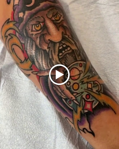 Explore gym tattoo ideas, creative tattoo ideas in Vista, available at American Tattoo Vista