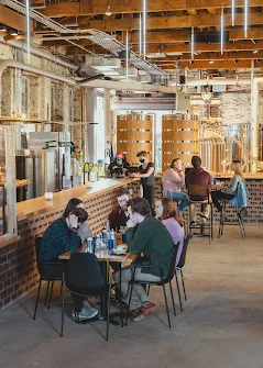 Craft beer at a brewery in Pittsburgh Pennsylvania