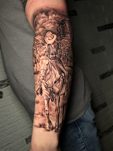 Explore wrestling tattoo ideas, creative tattoo ideas in San Antonio, available at Ink & Iron Tattoos & Piercings