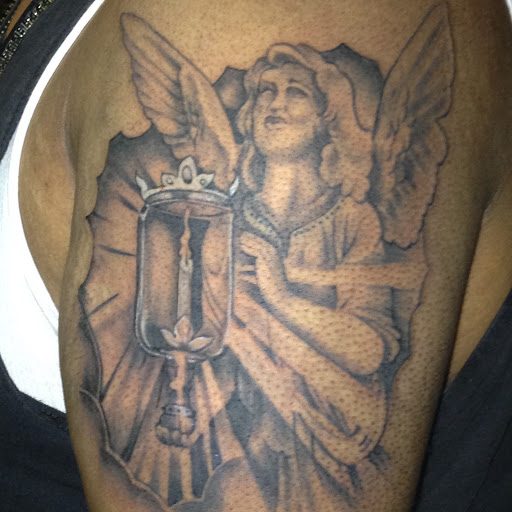 Explore wife tattoo ideas for husband, creative tattoo ideas in Savannah, available at Tatlyfe Studios