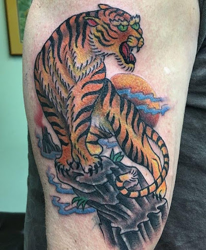 Explore pantera tattoo ideas, creative tattoo ideas in Albany, available at Dead Presidents Lounge