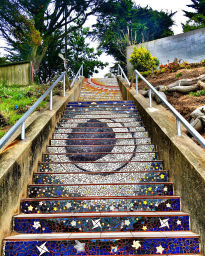 Tourist Attraction «16th Avenue Tiled Steps», reviews and photos, 16th Ave, San Francisco, CA 94122, USA