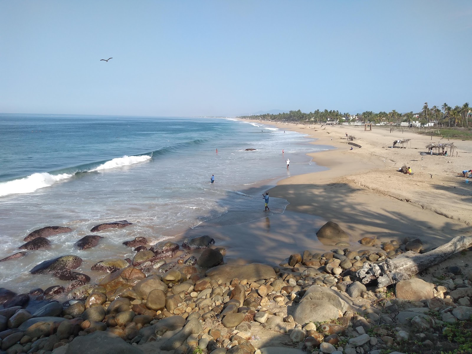 Photo de Playa Pie de La Cuesta - endroit populaire parmi les connaisseurs de la détente