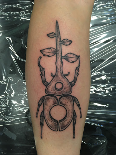 Explore black mamba tattoo ideas, creative tattoo ideas in Carbondale, available at Bonedale Tattoo